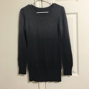 Gradient Gray thick sweater